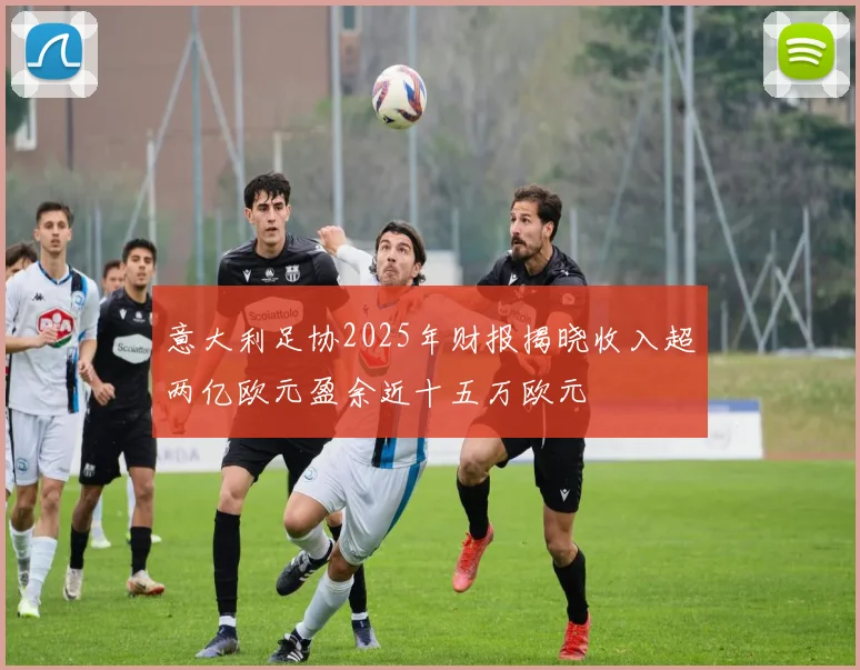 意大利足协2025年财报揭晓收入超两亿欧元盈余近十五万欧元